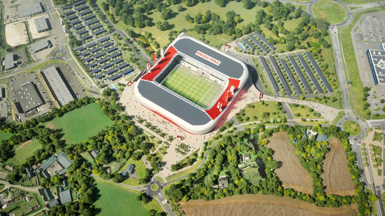 arkea park dans son environnement