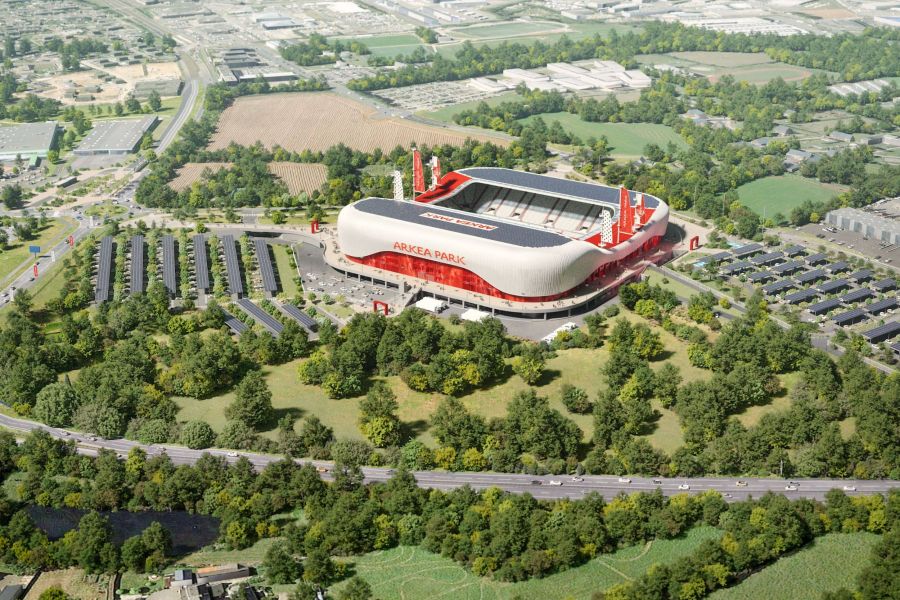 vue du haut arkea park